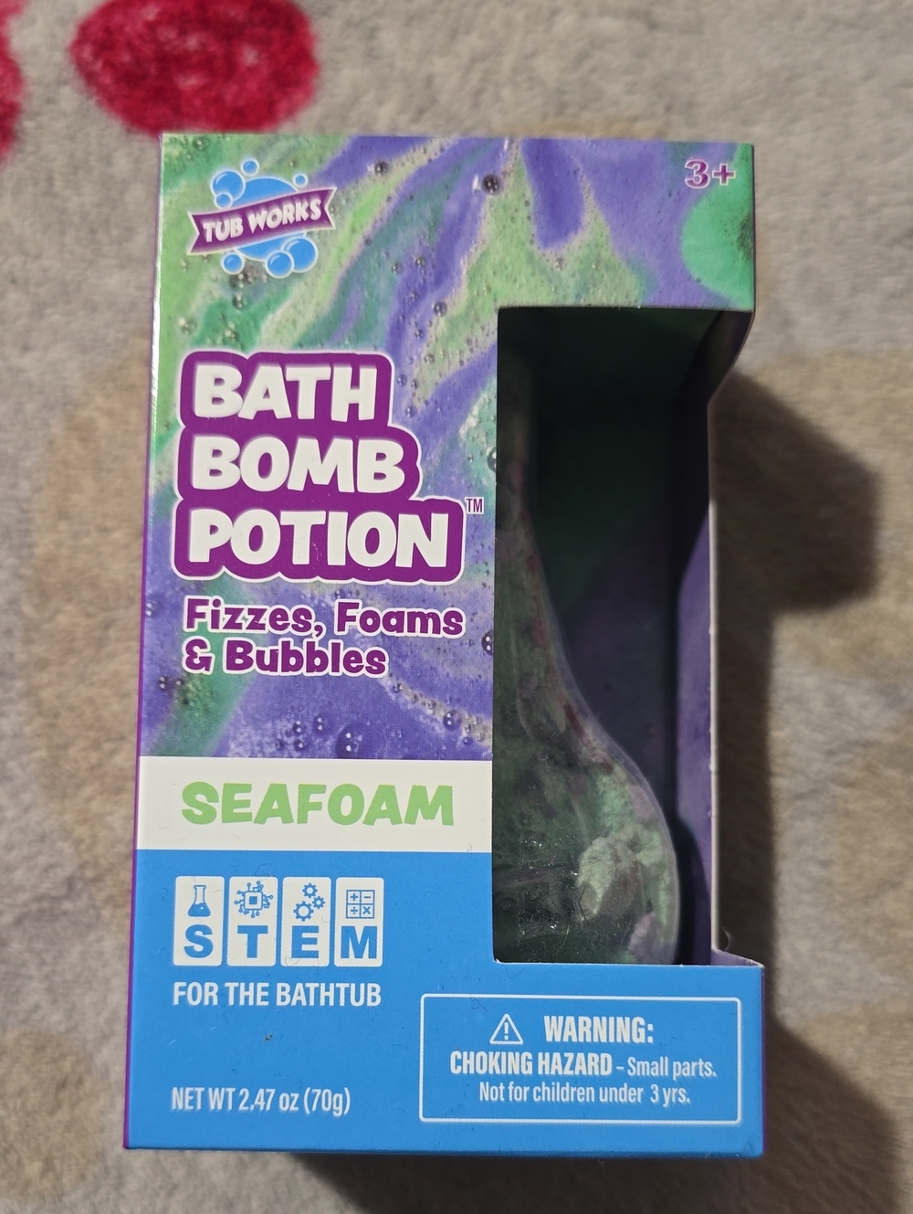 Seafoam Bath Bomb Potion - Seafoam Green